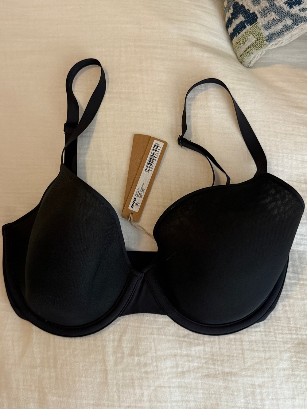 NWT Black Skims Bra